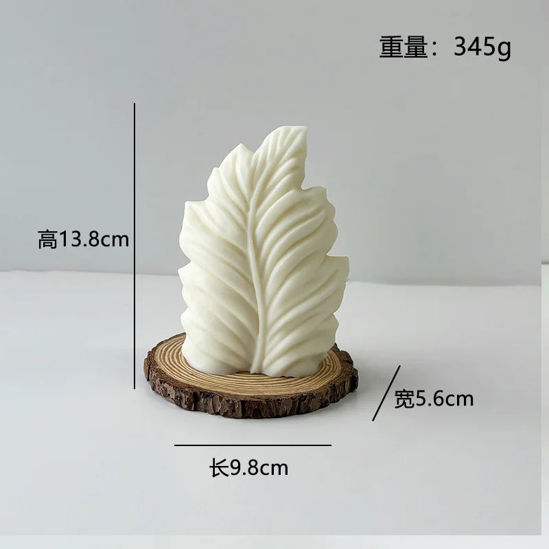 Velas aromáticas con formas geométricas